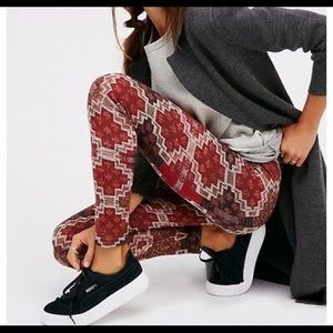 Free People Byzantine Sweater Leggings, Size Small